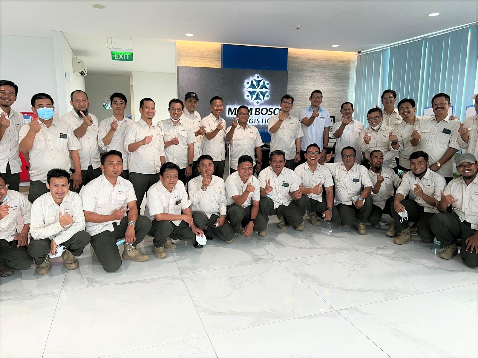 Kunjungan Kerja PT. Indosarana Jaya Perkasa ke MGM Bosco Logistics.