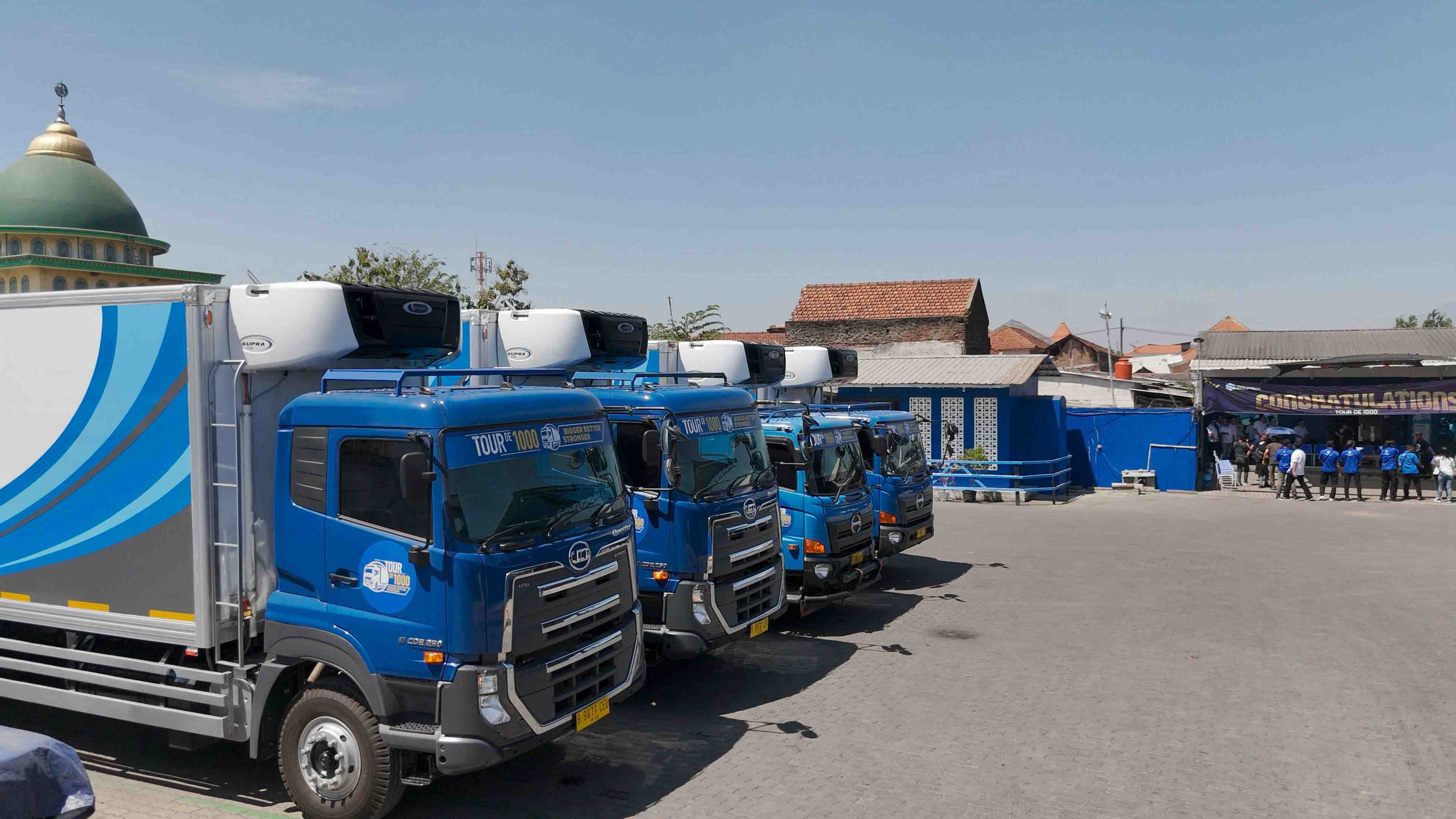 MGM Bosco Logistics distribution fleet